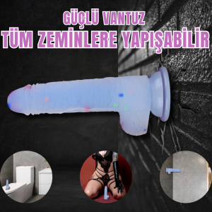 myst color dildo renkli benekli resim2 1275