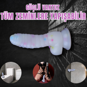 myst color dildo renkli benekli resim2 1276