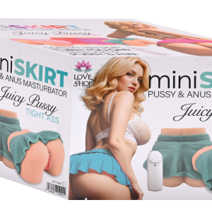 MINI SKIRT PUSSY ANUS MASTURBATOR resim2 1669